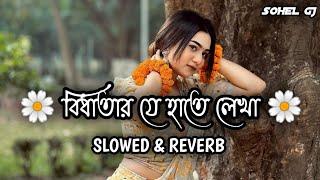Bidhataar Je Haathe Lekha | বিধাতার যে হাতে লেখা | Slowed & Reverb | Sonu Nigam | Bangla Lofi Song