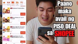 ULTIMATE Hack Shopee Piso Deals Food Easy to Follow Tutorial Guaranteed + How to Redeem | LOUIE CHUA