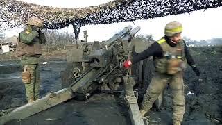 Amerikanische Haubitzen M101 in der ukrainischen Armee American M101 howitzers in the Ukrainian army