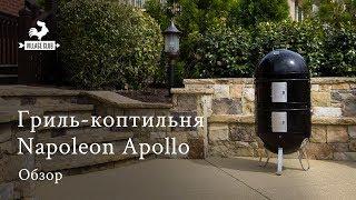 Обзор угольного гриля-коптильни Napoleon Apollo