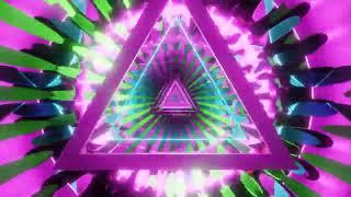 Psytrance - Mushroom Trip Animation  Psychedelic Trance mix 2024 (LSD Visualizer)