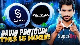  DAVID Protocol’s Next-Level Blockchain Insurance is Live on Coinstore Launchpad! 