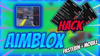 BEST Aimblox PASTEBIN Script GUI: WALL EXPLOIT,  Aimbot, OP & More 2023