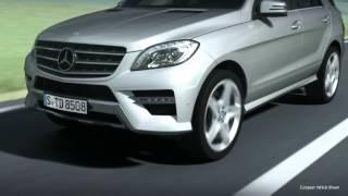 Active Lane Keeping Assist Vehicle Safety Technology -- Mercedes-Benz 2013 ML-Class