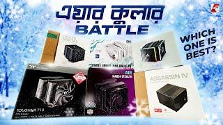 Best Air Cooler Battle! Deepcool vs Thermalright vs Montech vs Cooler Master vs Thermaltake