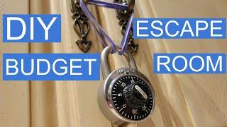 How to Make a Budget/DIY Escape Room!