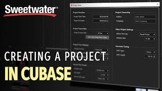 How to Create a Project in Cubase