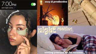 THE NIGHT ROUTINE THAT CHANGED MY LIFE | easy tips to form healthy habits for happiness & success