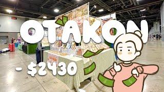 Otakon cost me $2400+  Literally the Best Con? Selling Out    Artist Alley Vlog!