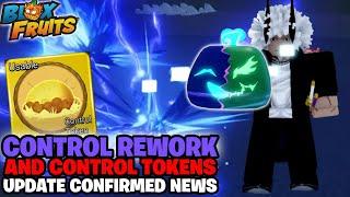 CONTROL REWORK BLOX FRUITS UPDATE TRAILER But with Control Fruit Tokens? Blox Fruits New Update 26