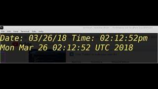 Simple Python Clock Tutorial Datetime Module How To