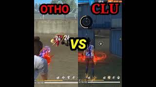 #free fire CLU VS OTHO ABILITY TEST  #Shorts