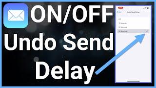 How To Turn On Or Off Undo Send Delay For Email