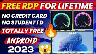 FREE RDP for Android | Free Rdp 2023 | free rdp Windows 10 No CREDIT CARD | free rdp WINDOWS 10