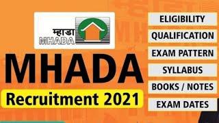Mhada Recruitment 565 Seats | Syllabus & Tips for fresher's Civil Degree & Diploma Engineer |