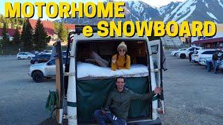 de MOTORHOME na ESTAÇÃO DE SKI | uma SEMANA em LAS LEÑAS!! Ep.15 T.2