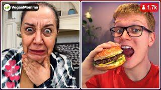 Trolling Vegans On TikTok Live