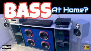 Car Audio in the Home? Incredible BASS!! 8000 Watts