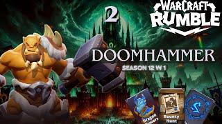 Warcraft Rumble PvP : Doomhammer vs Malfurion’s Road to 15000+ | S12W1