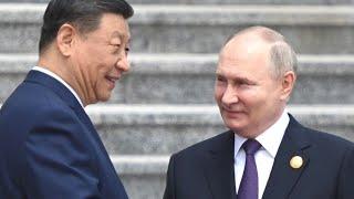 Церемония встречи Путина и Си Цзиньпина в Пекине | FULL Полная версия