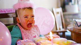 Funny Baby's Birthday Fails Compilation  Hilarious Vines