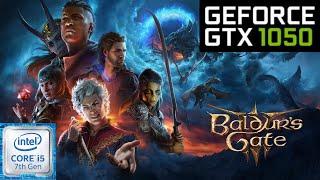 Baldur's Gate 3 - GTX 1050 | Intel i5 7300HQ | PC Performance Test Benchmark