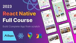 React Native Tutorial For Beginners: React Native, Expo, Google Map, Google Place api