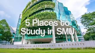 5 Places to Study in SMU