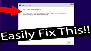 How to Fix "This PC can't run Windows 11" in VirtualBox