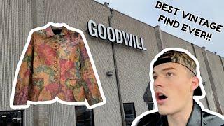 BEST VINTAGE FIND EVER! Come Thrift With Me At The Bins and Goodwill! Amazing Finds!!!