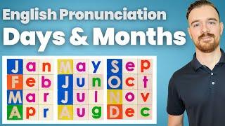 Days and Months in English (Are you pronouncing them correctly?)