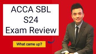 ACCA SBL September 2024 Actual Exam Review Preseen Beago