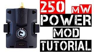 Crossfire Micro Tx 250mW Power Mod TUTORIAL