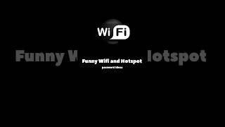 Funny Wifi and Hotspot Password ideas #wifi #password #shorts #viral