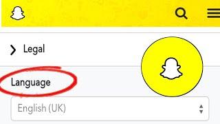 How to Change Snapchat Language || Change Language in Snapchat