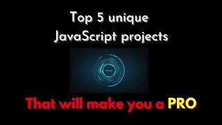 Top 5 JavaScript projects