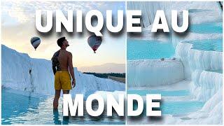 L'INCROYABLE PAMUKKALE EN TURQUIE ! 