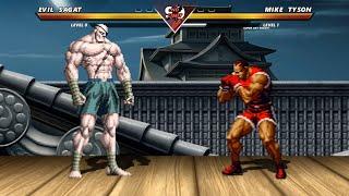 EVIL SAGAT vs MIKE TYSON - The most epic fight 