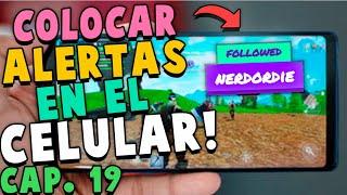 Como PONER ALERTAS en Twitch desde CELULAR🟣//COLOCAR alertas en MOVIL para streams.