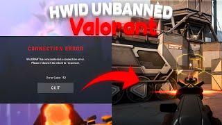 How to Get Unbanned in Valorant (Spoof HWID & Fix Van 152)