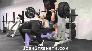 Matt Claussen, 465 x 3 Reps, Bench Press