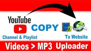 How To Copy All Songs From Channel And Playlist #yt