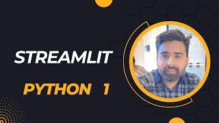 Streamlit Introduction and installation | In Hindi | streamlit tutorial 1