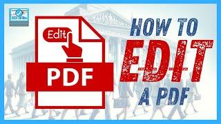 How to Edit a PDF when your filing is rejected from A California Court | 123 EFILE