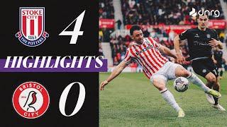Stoke City 4-0 Bristol City | Highlights