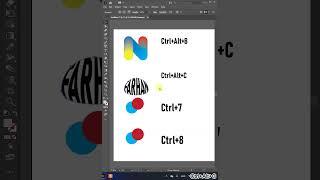 Basic Tips of Shortcut Key in "Adobe Illustrator" for beginners designers