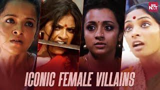 The Queens of Antagonism  | Tamil Cinema's Female Villains | Sarkar | Vallavan | Kodi | Sun NXT