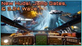 Jump Points, 3.24 Wave 1 and MFD. StarCitizen Weekend Review