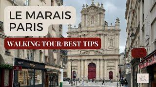 Walking Tour Le Marais Paris! Things to Do & Places to Eat in Le Marais! Best Restaurants Le Marais!
