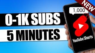 How To Get 1000 Subscribers on YouTube in 5 Minutes (REAL RESULTS)